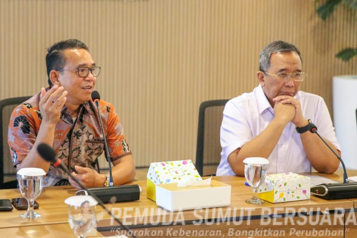 Text foto : Wakil Wali Kota Medan, H Zakiyuddin Harahap saat melakukan kunjungan kerja ke Kementerian Kesehatan Republik Indonesia (Kemenkes RI), Kamis (11/9/2025).